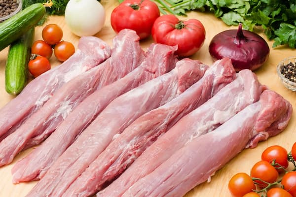 گوشت گوسفندی منجمد آوا درجه یک مناسب توزیع گسترده مناطق شهری